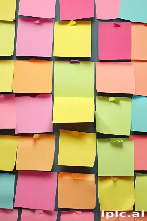sticky note background