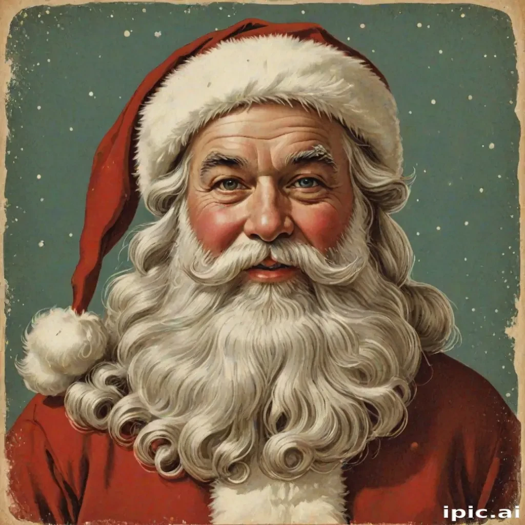 vintage santa png