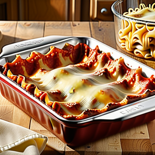 deep dish lasagna baking pan