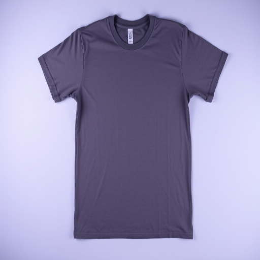 T-shirt laid flat on a gradient background, soft lighting for even illumination, 50mm lens, f/2.8 aperture, ISO 100, shot from a top-down view, using a DSLR camera for high resolution and detail.