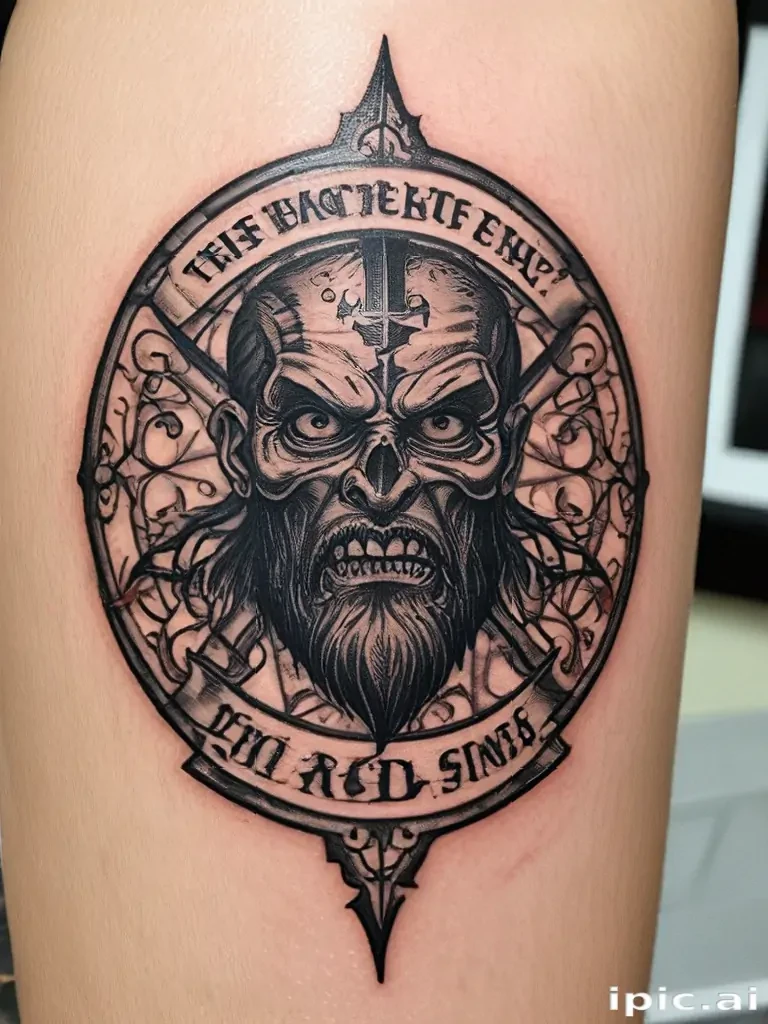 fear god tattoo