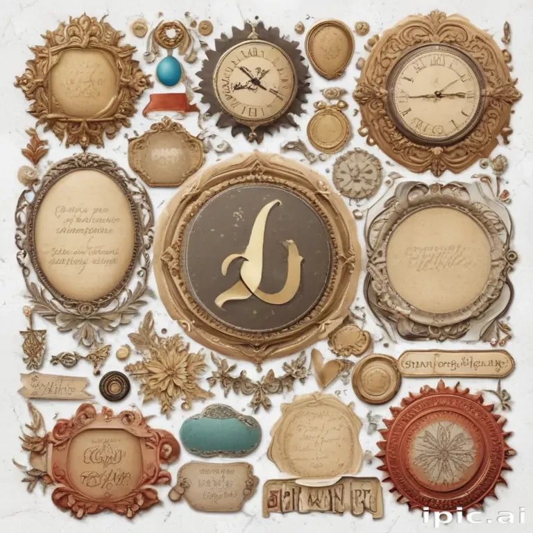 scrapbook stickers png