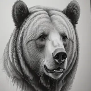 bear drawing