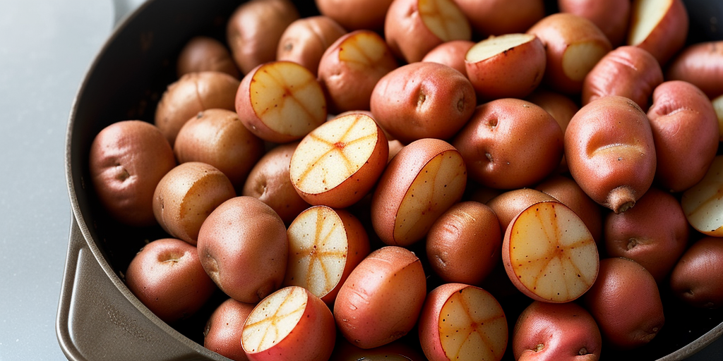 how long to air fry red potatoes at 400