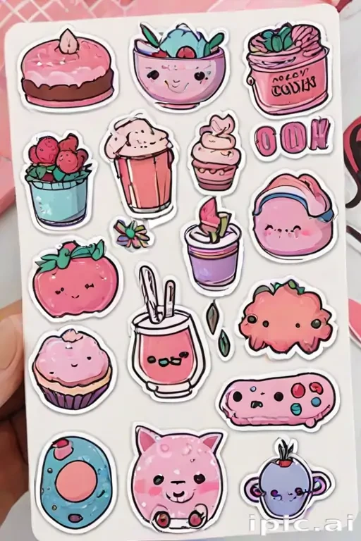 aesthetic printable stickers