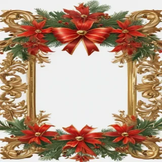 frame clipart christmas
