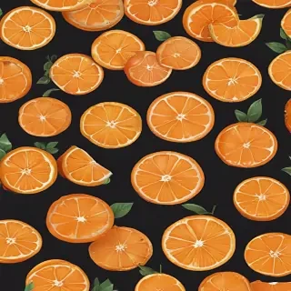 orange cute wallpaper