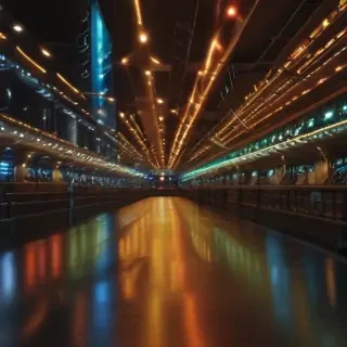 flashing lights