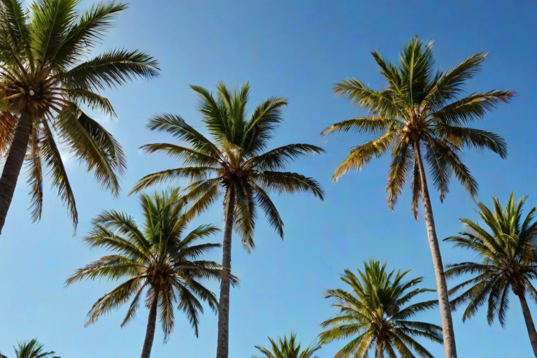 palm trees background