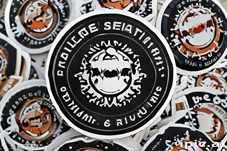 sticker mockup