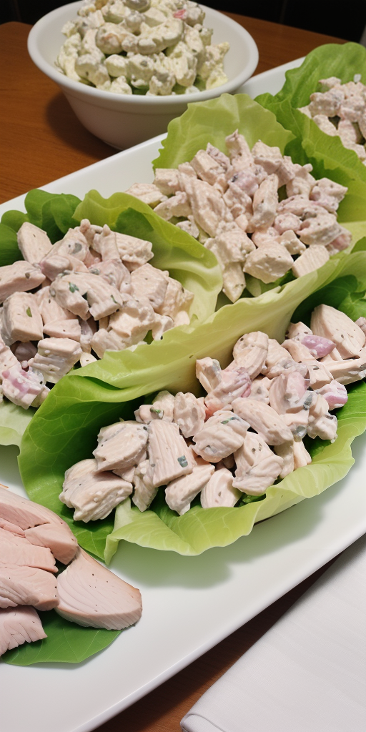 what goes with chicken salad for dinner
