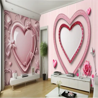 3d heart wallpaper