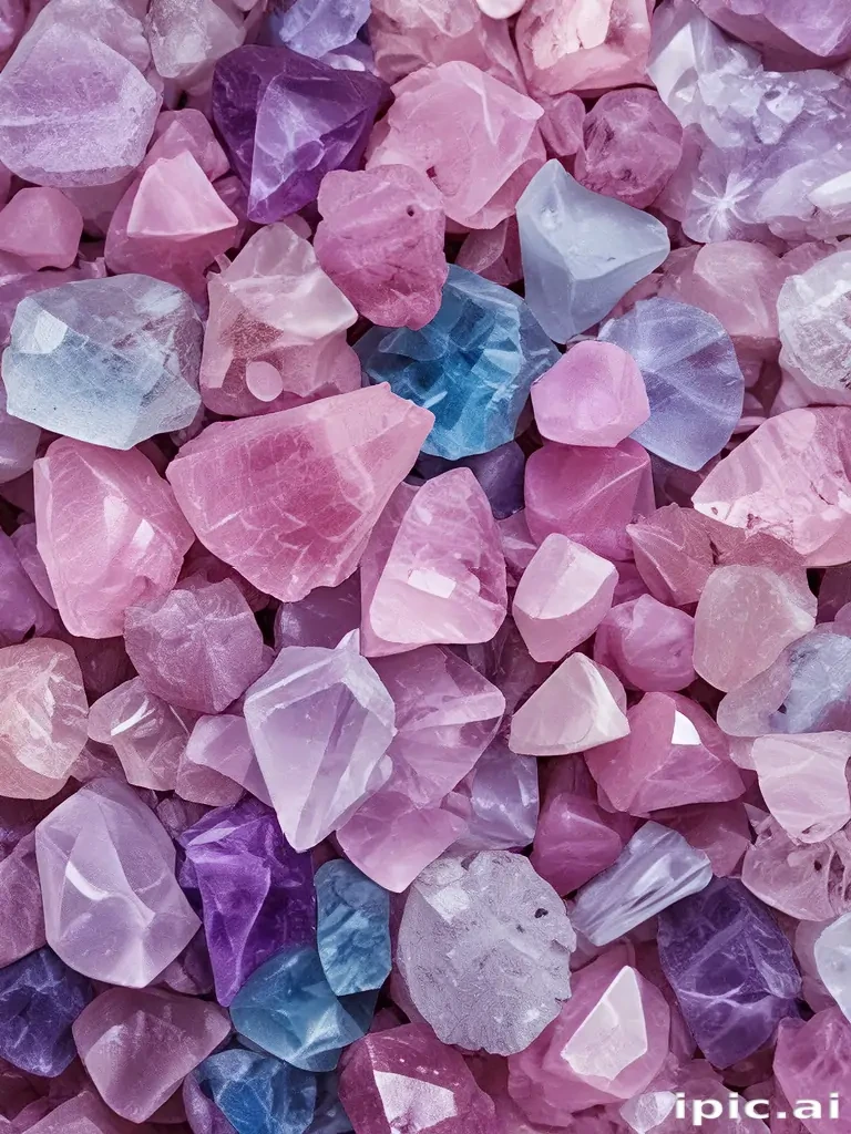 crystals background
