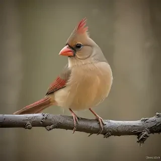 female cardinal