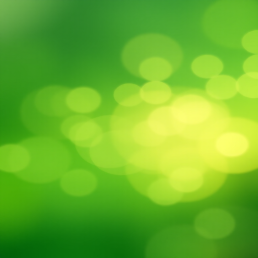 Create a soft-focus abstract background with varying shades of green and scattered glowing dots, using a Canon EOS R5, 50mm lens at f/1.8, ISO 100, 1/160s shutter speed, in a shallow depth of field, with a bokeh effect.