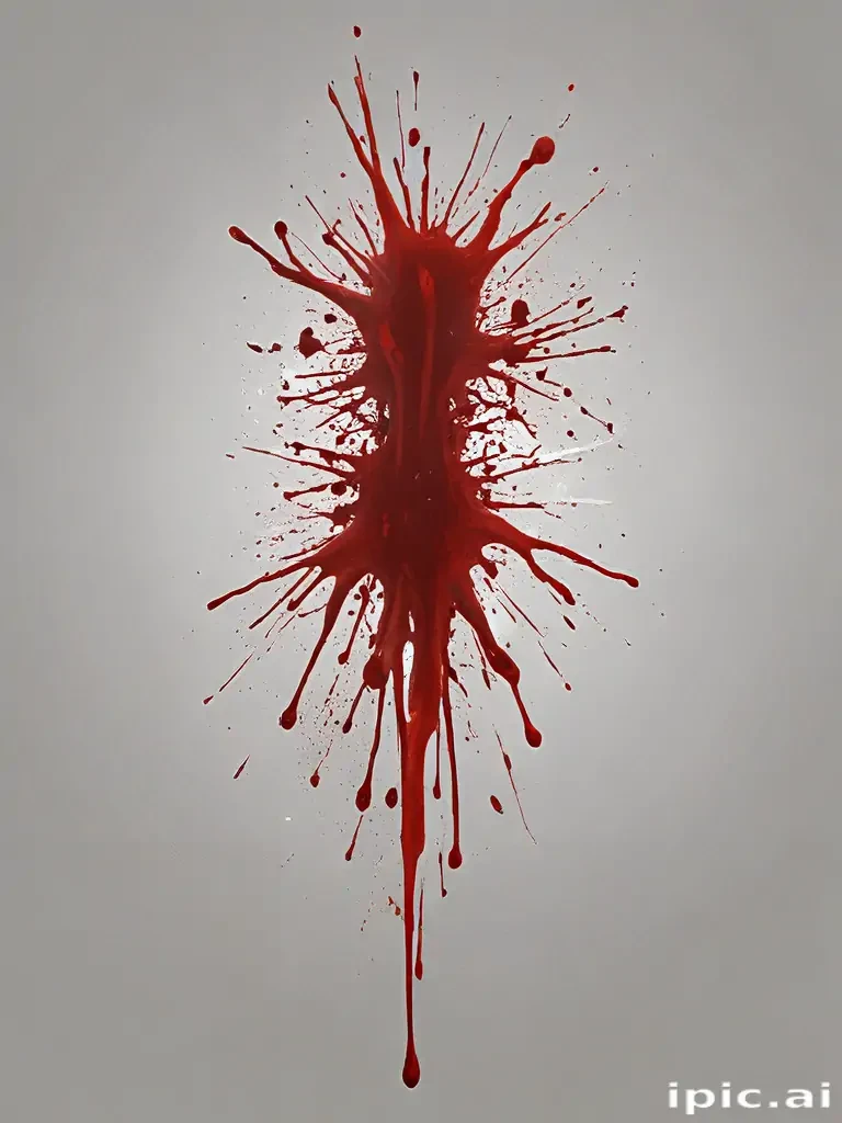blood splatter png