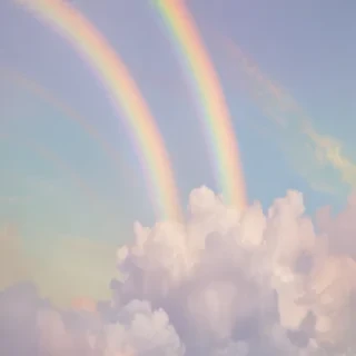 rainbow pastel wallpaper
