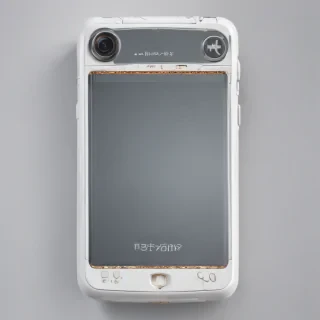 icon phone white