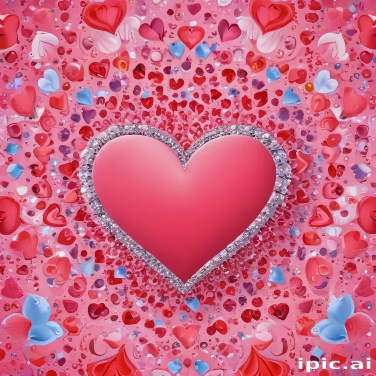 cute heart background