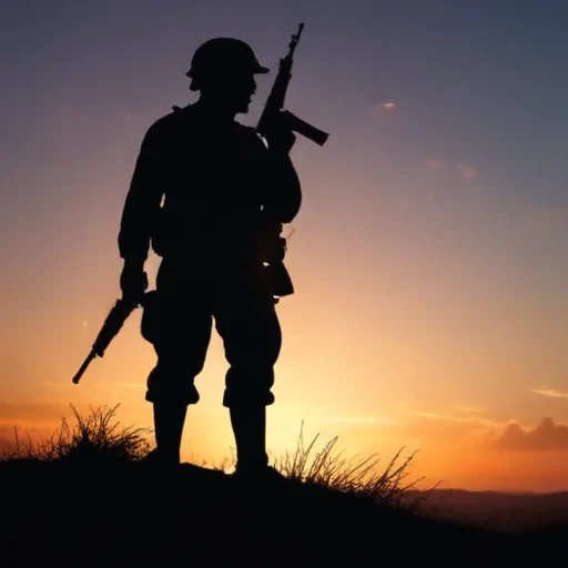 soldier silhouette png