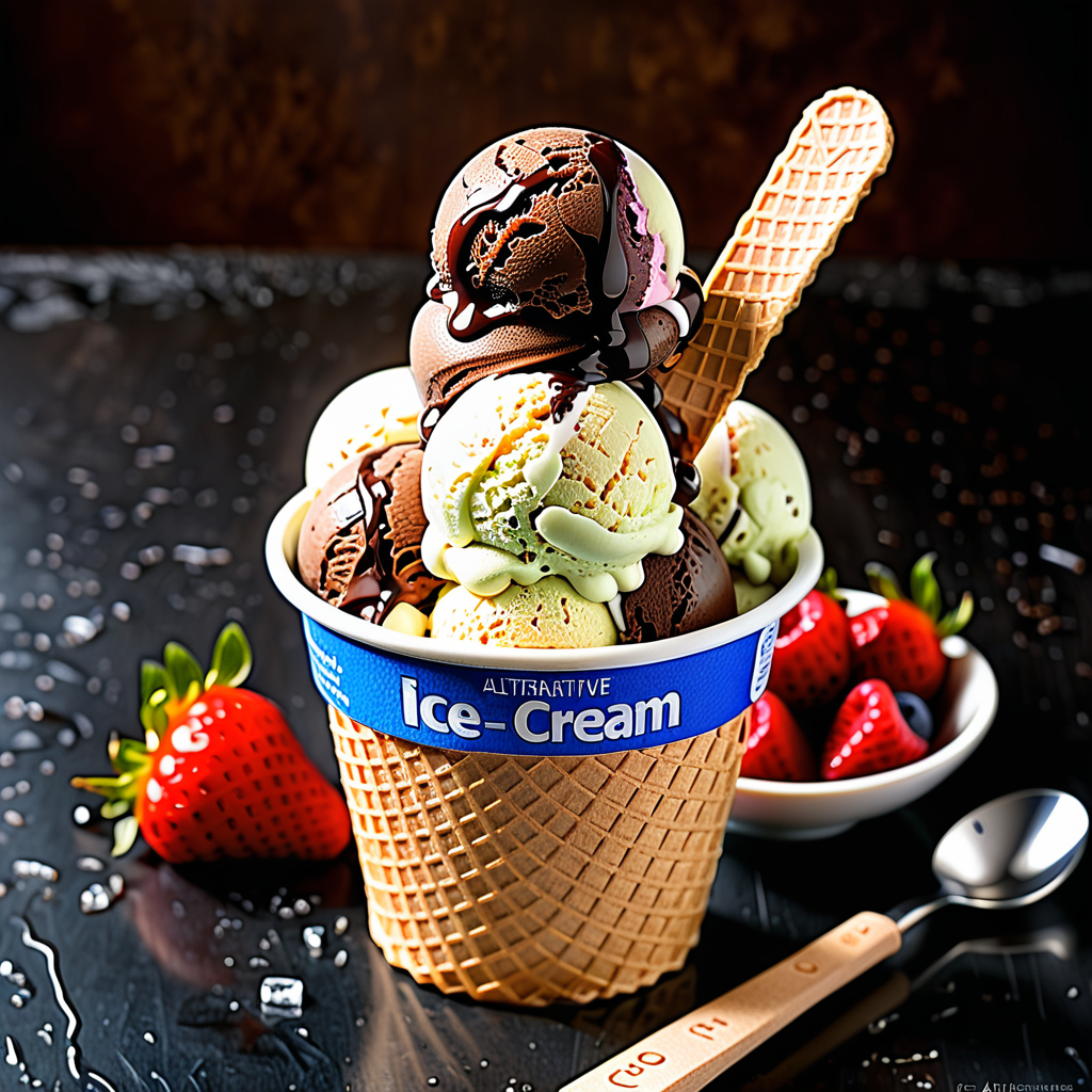 ice cream alternative for short