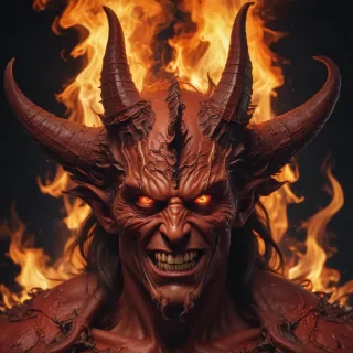 photo of satan