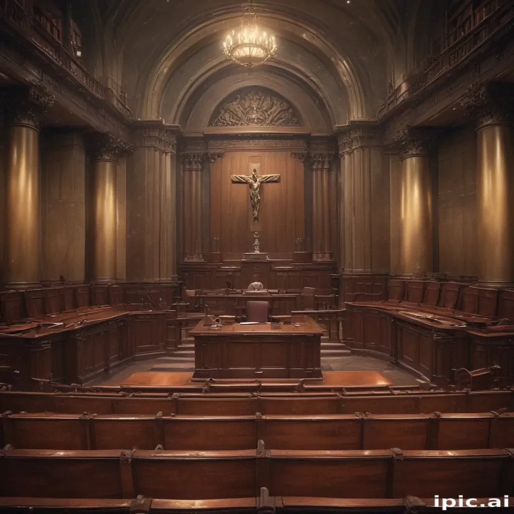 courtroom background