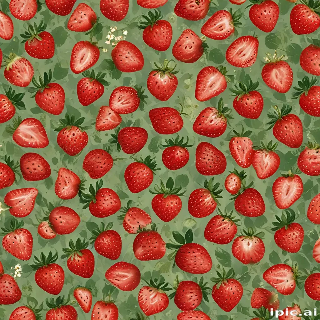 strawberry wallpaper iphone