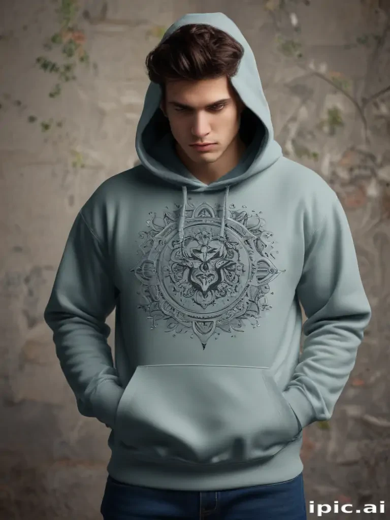 hooded sweatshirt mockup