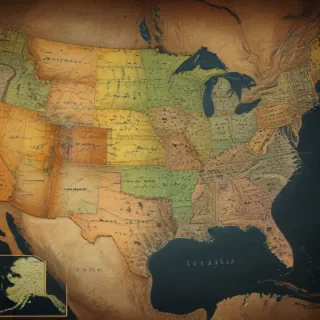 map of the usa states