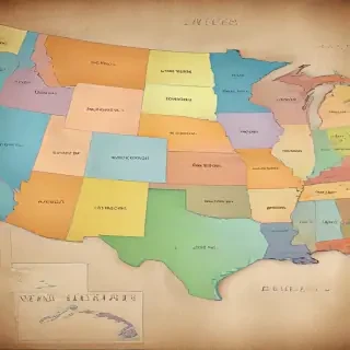 map of states