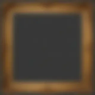 picture frame transparent