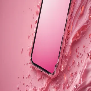 pink phone background