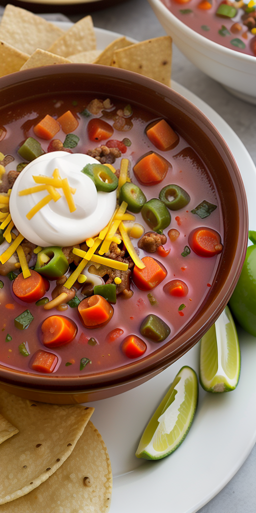 what to serve with taco soup