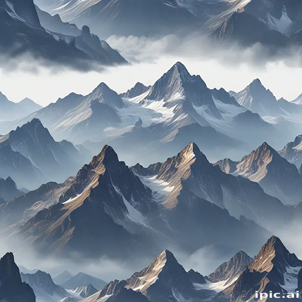 mountains transparent