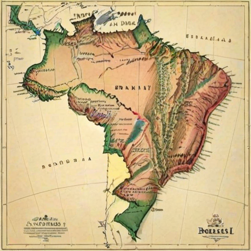 brazil map