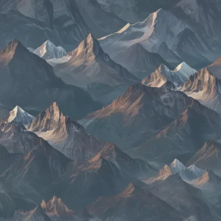 mountains transparent
