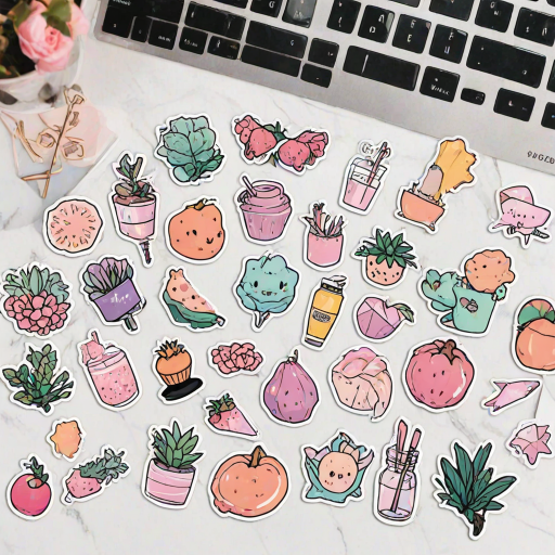 aesthetic stickers printable