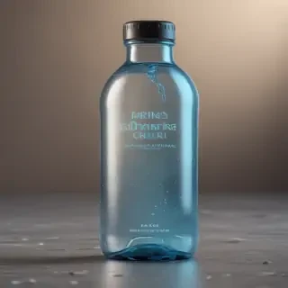 water bottle mockup