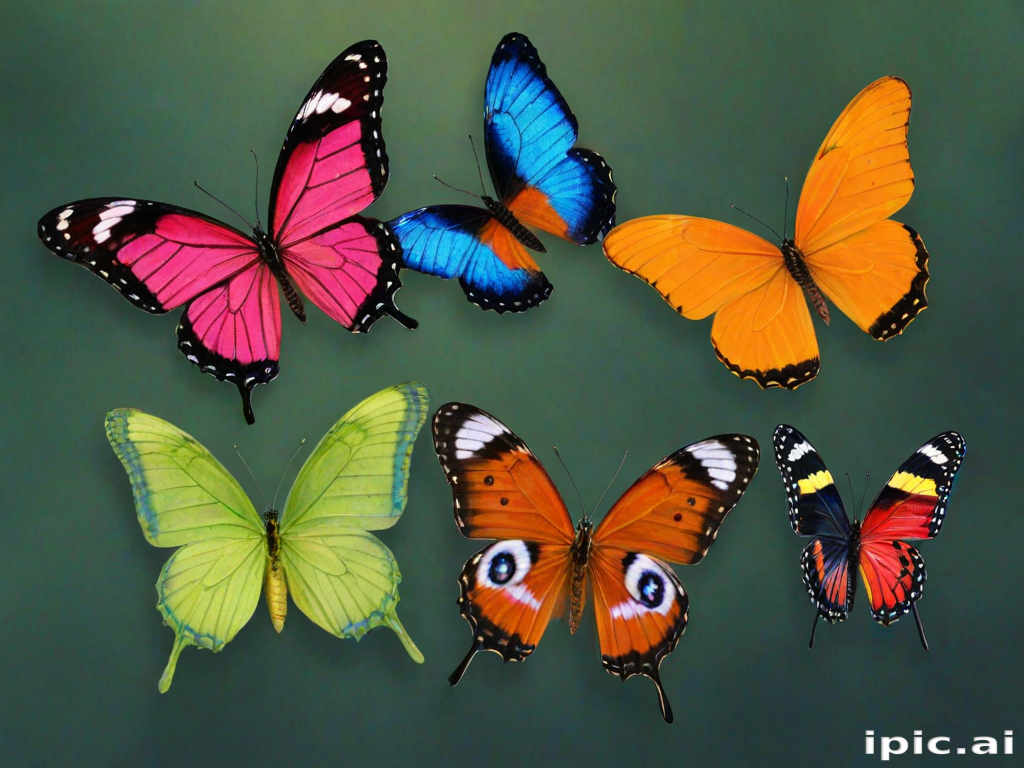png butterflies