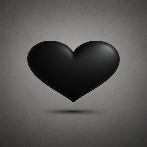 black heart background