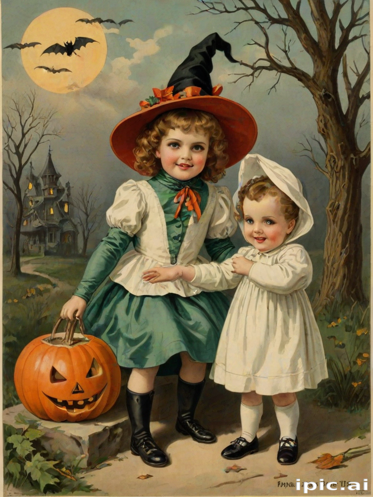 public domain images halloween