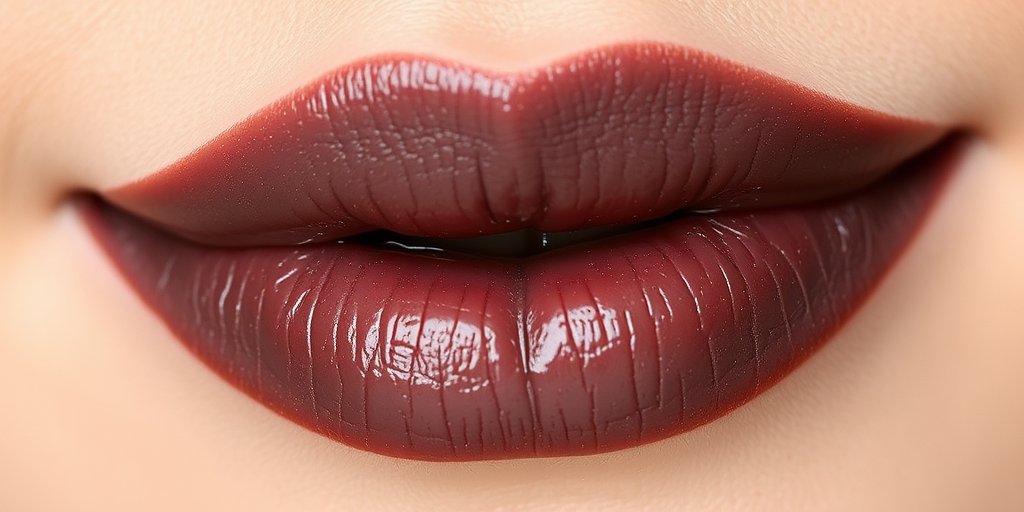 Mysterious "Smoky Quartz" semi-sheer lip stain in grayish-brown hue, buildable coverage for subtle to dramatic looks, versatile for various skin tones