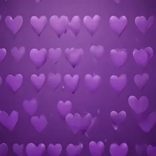 purple hearts wallpaper
