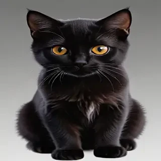cat black png