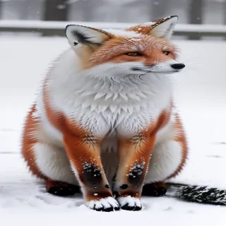 snow fox