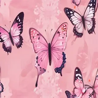 butterfly pink
