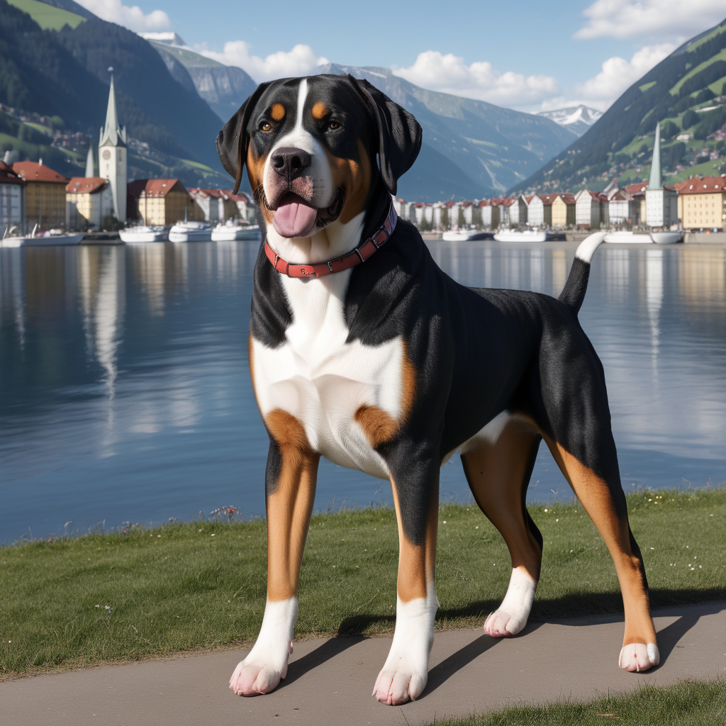 greater swiss mountain dog