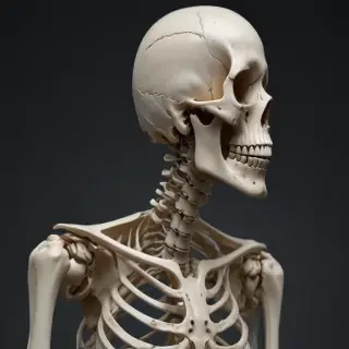 skeleton transparent background