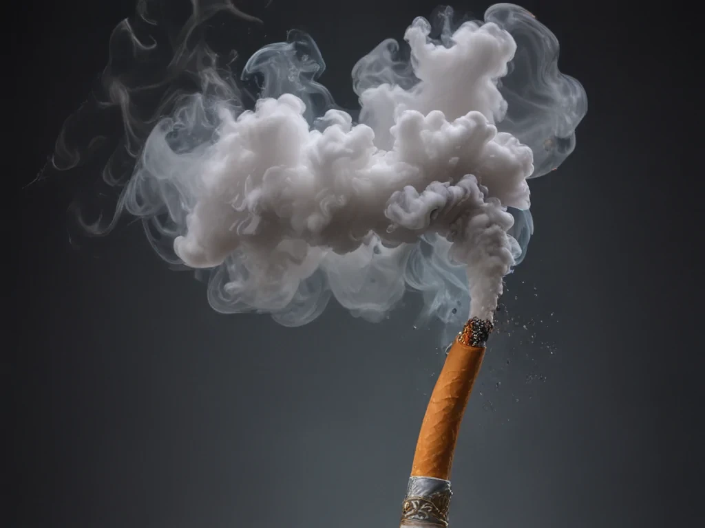 smoking transparent background